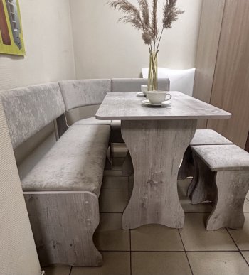Кухонный уголок Миссия V ткань в Нерюнгри - mebel154.com