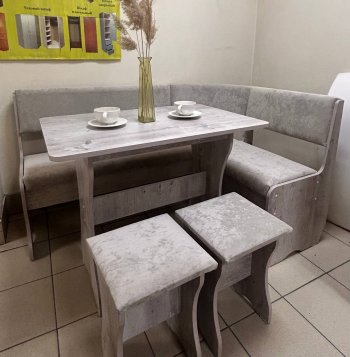 Кухонный уголок Миссия V ткань в Нерюнгри - mebel154.com