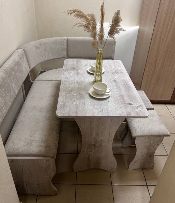 Кухонный уголок Миссия V ткань в Нерюнгри - mebel154.com