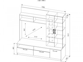 Гостиная Софи №3 в Нерюнгри - mebel154.com