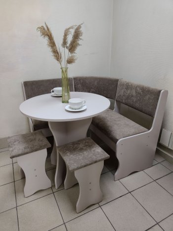 Кухонный уголок Лотос ткань в Нерюнгри - mebel154.com