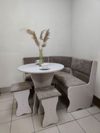 Кухонный уголок Лотос ткань в Нерюнгри - mebel154.com
