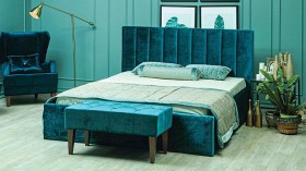 Кровать 1600  Юнона с ПМ в Нерюнгри - mebel154.com