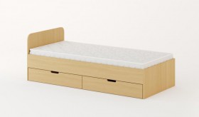 Кровать с ящиками (1200х2000 мм) в Нерюнгри - mebel154.com