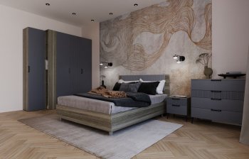 Спальный гарнитур Борнео в Нерюнгри - mebel154.com