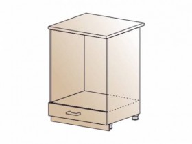 Шкаф нижний для духовки Вега ШНД 600 в Нерюнгри - mebel154.com