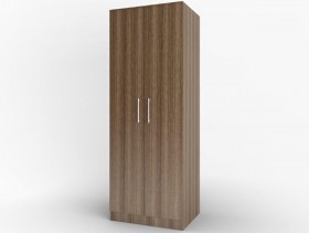 Шкаф распашной ш 800-2 двери (со штангой) в Нерюнгри - mebel154.com